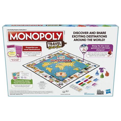 Buy Monopoly Travel World Tour Board Game .